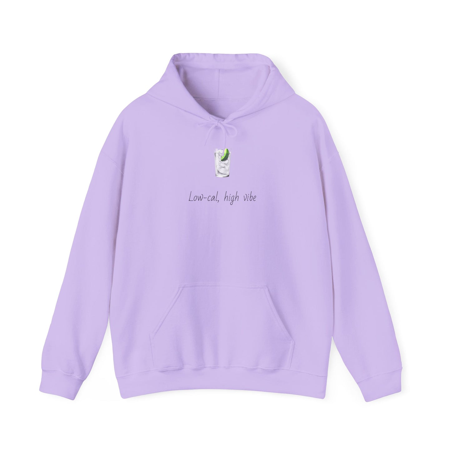 "Low-Cal, High Vibe" - Classic Vodka + Soda Hoodie