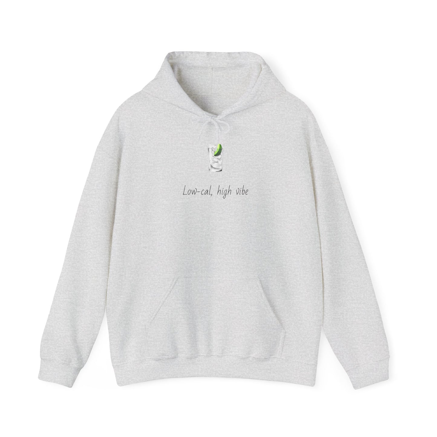 "Low-Cal, High Vibe" - Classic Vodka + Soda Hoodie