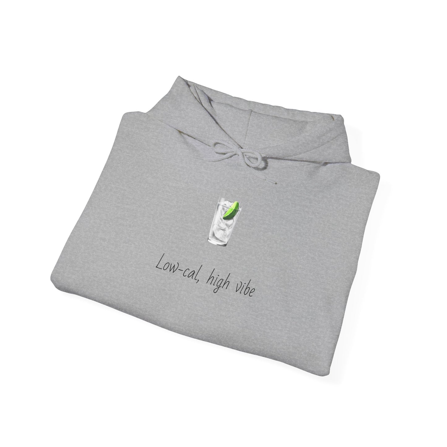 "Low-Cal, High Vibe" - Classic Vodka + Soda Hoodie